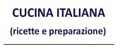 Ricette cucina