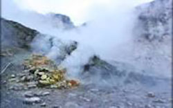 Pozzuoli La solfatara Pozzuoli fumi della solfatara