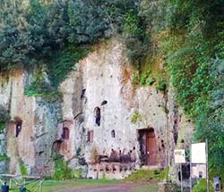 Sutri Mitreo Sutri vista Mitreo
